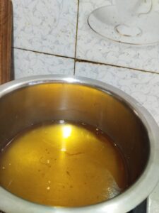 6.Golden yellow herbal tea